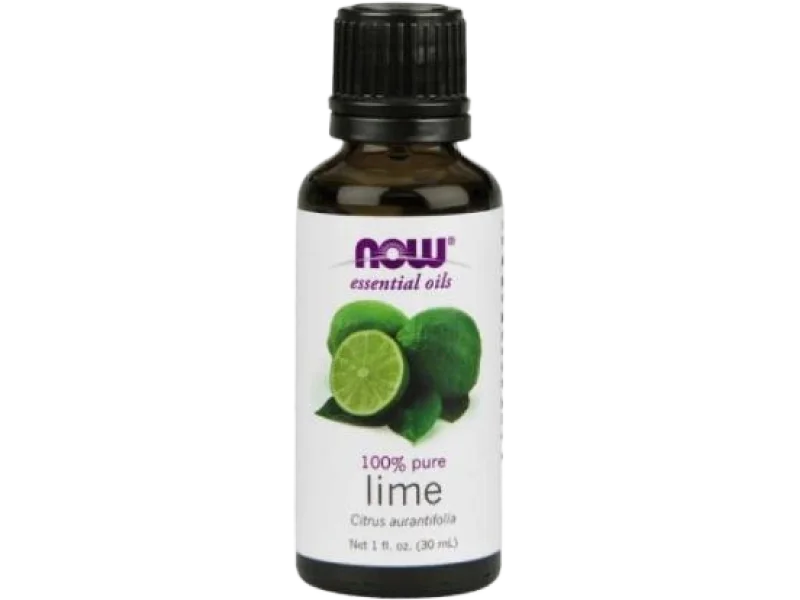 NOW Olejek limonkowy, 100%, 30 ml