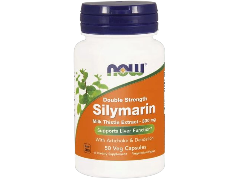 Now Silymarin wątroba, kapsułki, 300 mg, 50 kaps.