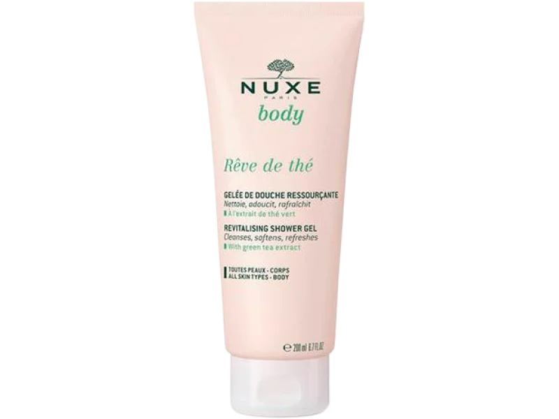 Nuxe Body Reve de The rewitalizujący żel pod prysznic, 200 ml