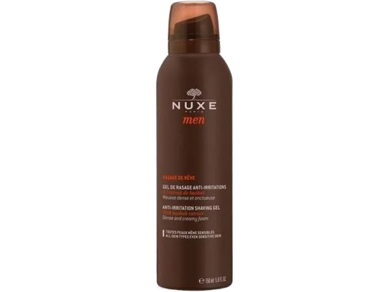 NUXE MEN żel do golenia łagodzący podrażnienia, 150 ml