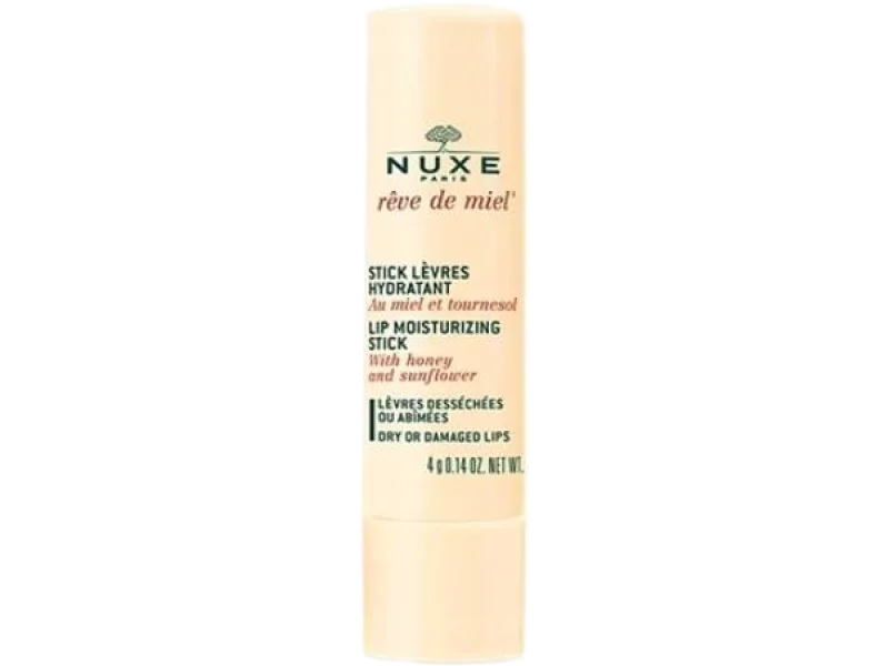 NUXE REVE DE MIEL Nawilżająca pomadka do ust, 4 g