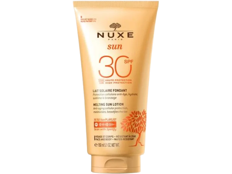 NUXE Sun Face And Body Delicious Lotion Mleczko do opalania SPF30, 150 ml