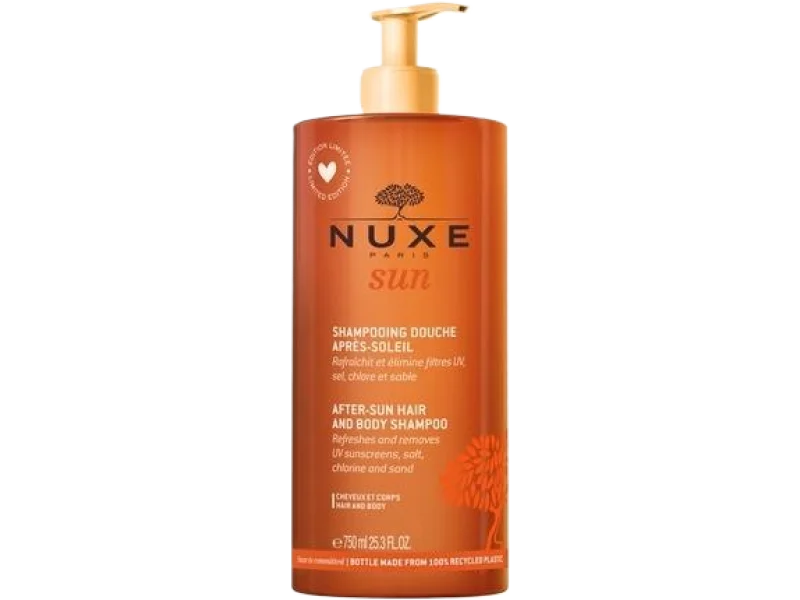 Nuxe Sun, żel pod prysznic po opalaniu do ciała i włosów, 750 ml
