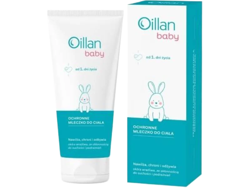 OILLAN Baby Mleczko do ciała ochronne od 1. dnia życia, 100 ml