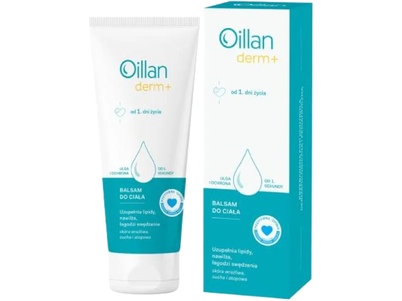 OILLAN Derm+ Balsam do ciała, 200 ml