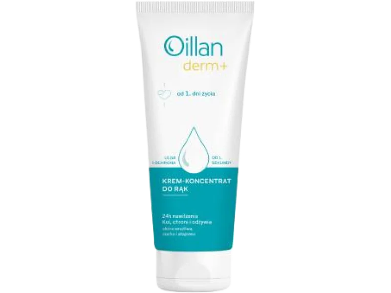 OILLAN Derm+ Krem-Koncentrat do rąk od 1. dni życia, 75 ml