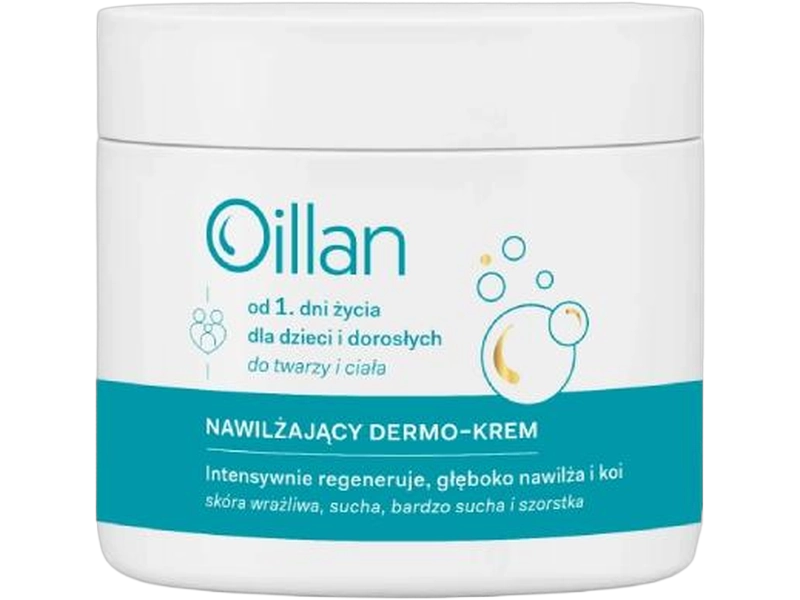 Oillan nawilżający dermo-krem, 500 ml