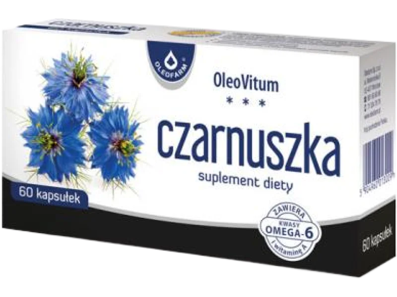 OleoVitum Czarnuszka, kapsułki, 60 kaps.
