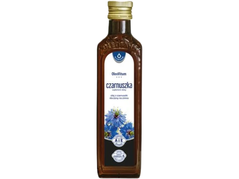 OleoVitum Olej z czarnuszki, 250 ml
