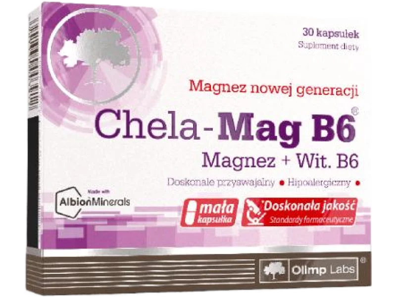 OLIMP Chela-mag B6, kapsułki, 100 mg, 30 szt.