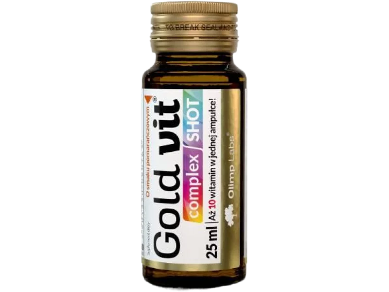 OLIMP Gold-Vit Complex shot – pomarańcza, płyn, 25 ml