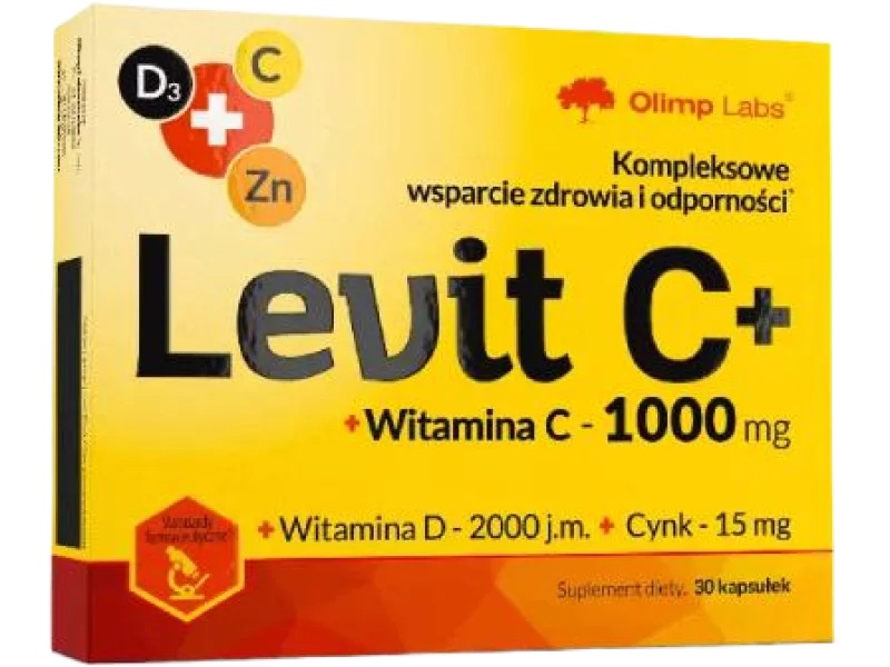 OLIMP LEVIT C+, kapsułki, 30 kaps.