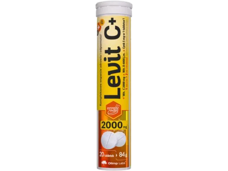 OLIMP LEVIT C+, tabletki musujące, 20 tabl.