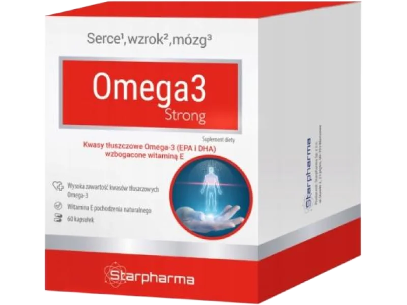 Omega3 Strong, kapsułki, 60 kaps.