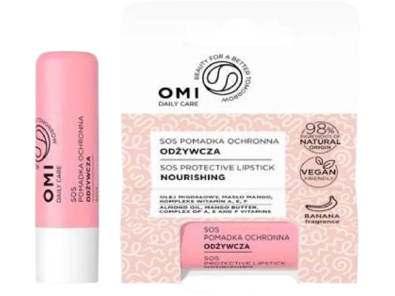OMI Ochronna pomadka odżywcza do ust, 4,9 g
