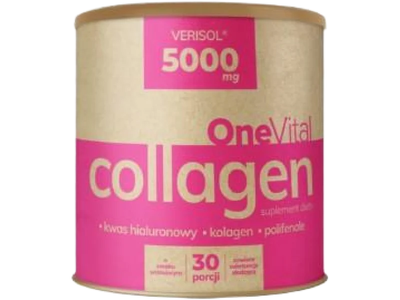 OneVital Collagen kolagen smak wiśniowy, proszek, 5000 mg, 198 g