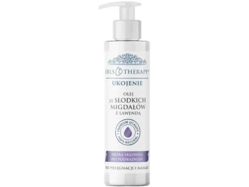 OPTIMA NATURA Olej ze słodkich migdałów z lawendą, olejek, 400 ml