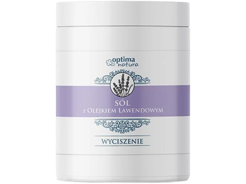 OPTIMA Natura Sól z olejkiem z lawendy, 1000 g