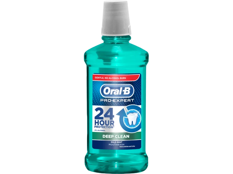 Oral-B Pro-Expert Deep Clean, smak mild mint, płyn, 500 ml