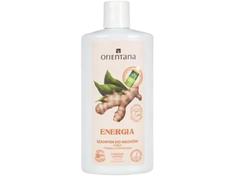 Orientana ajurwedyjski szampon do włosów imbir i trawa cytrynowa, 210 ml
