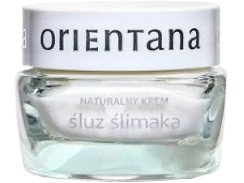 Orientana Naturalny krem do twarzy ze ŚLUZEM ŚLIMAKA, 50 ml