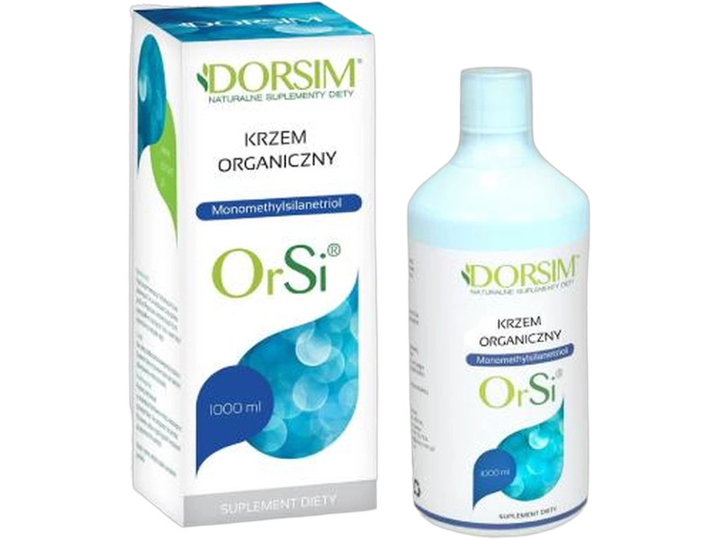 Orsi płyn krzem organiczny, 144 mg/1000 ml, 1000 g