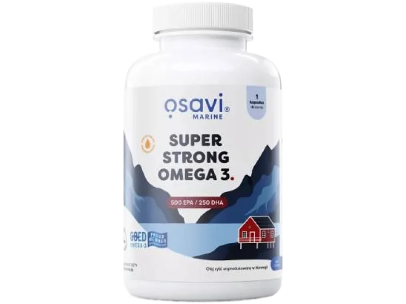 OSAVI Super Strong Omega-3, kapsułki, 60 kaps.