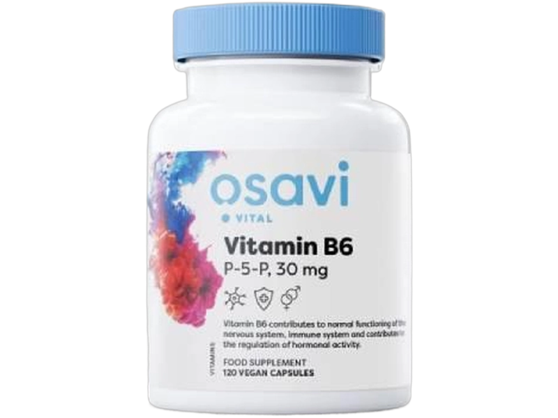 OSAVI Vital witamina B6 P-5-P, kapsułki, 120 kaps.