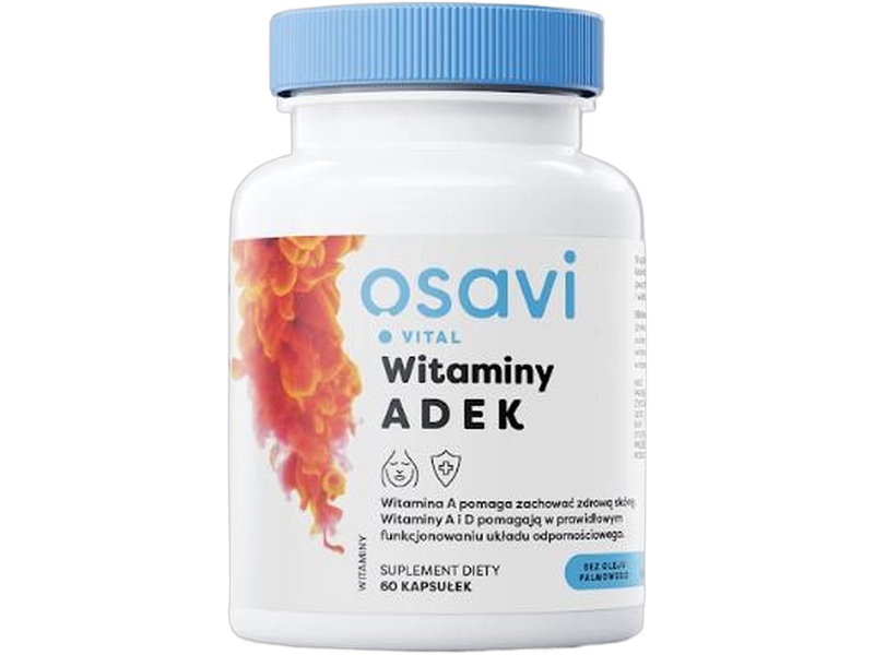 OSAVI Vital witaminy ADEK, kapsułki miękkie, 60 kaps.