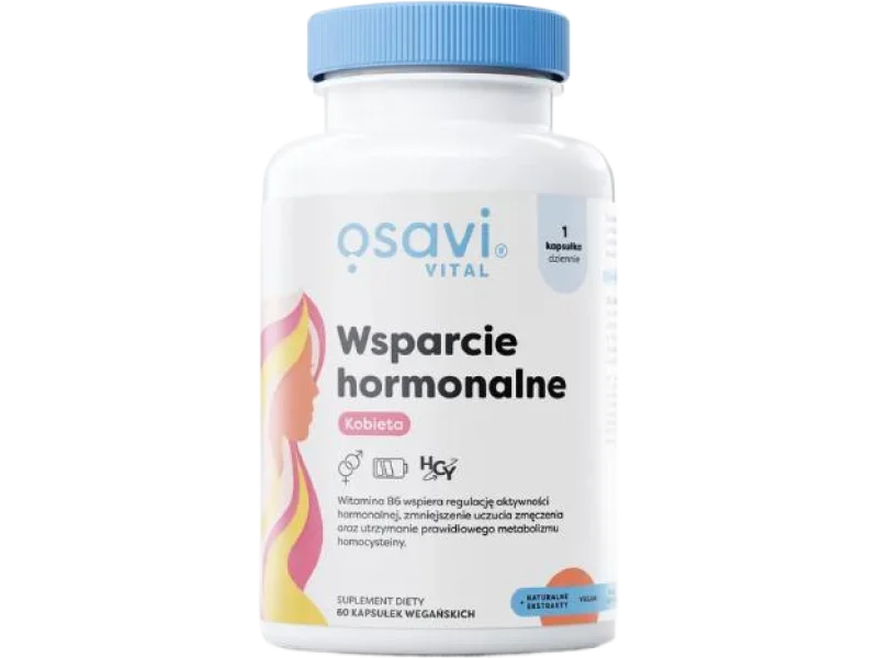 Osavi, wsparcie hormonalne kobieta, kapsułki twarde, 60 kaps.