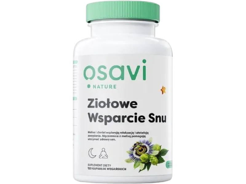 Osavi Ziołowe Wsparcie Snu, kapsułki, 120 szt.