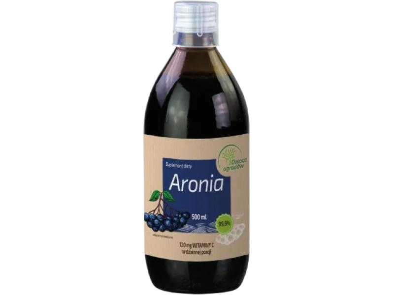 Owoce Ogrodów Aronia, płyn, 500 ml