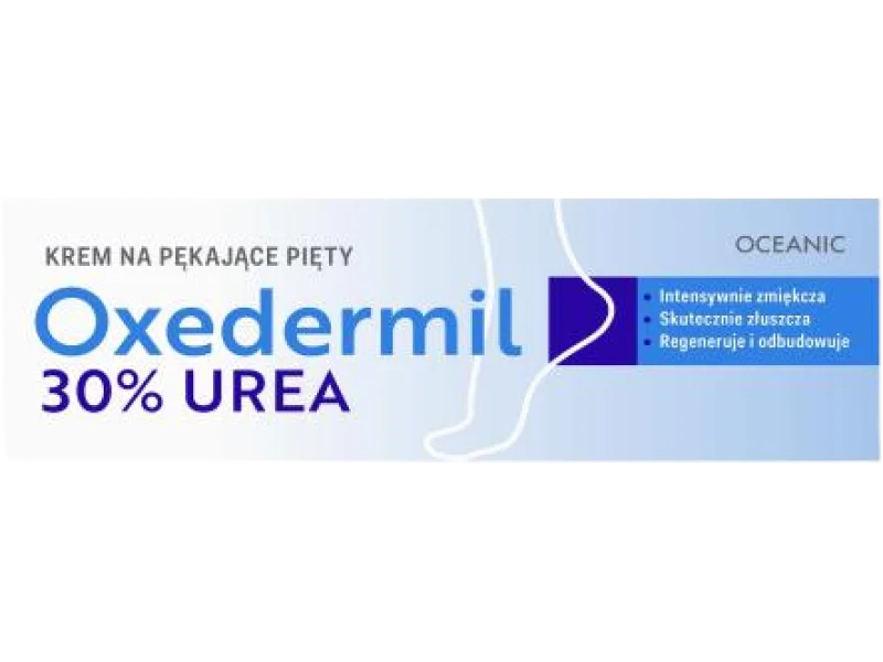 OXEDERMIL Krem na pękające pięty, 50 ml
