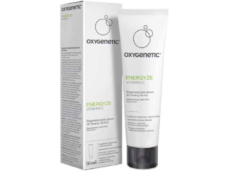 Oxygenetic Energyze Vitamin C Regeneracyjne serum do twarzy na noc, 50 ml