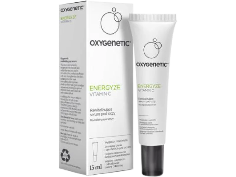 Oxygenetic Energyze Vitamin C Rewitalizujące serum pod oczy, 15 ml