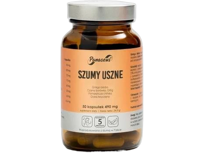 Panaseus Szumy uszne, kapsułki, 50 kaps.