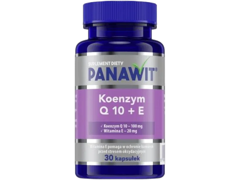 PANAWIT Koenzym Q10+E, kapsułki, 30 kaps.