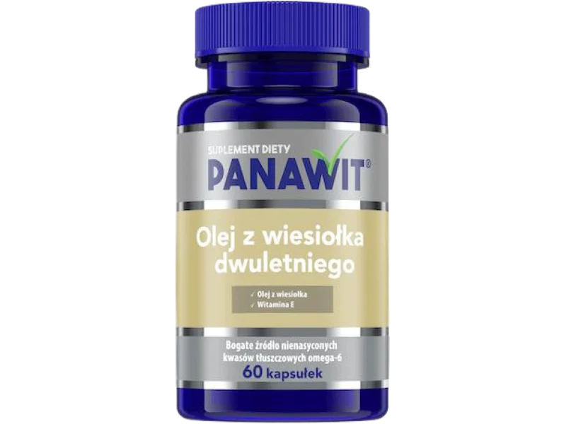 Panawit Olej z wiesiołka dwuletniego, kapsułki, 60 kaps.