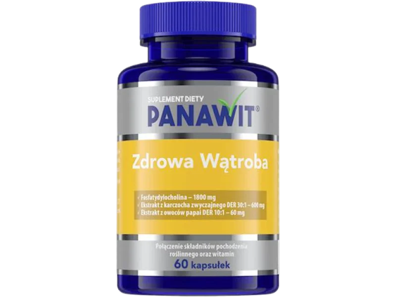 PANAWIT Zdrowa Wątroba, kapsułki, 60 kaps.