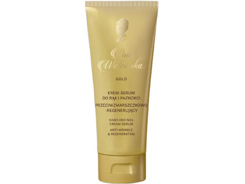 Pani Walewska Gold krem-serum do rąk i paznokci przeciwzmarszczkowo regenerujący, 75 ml