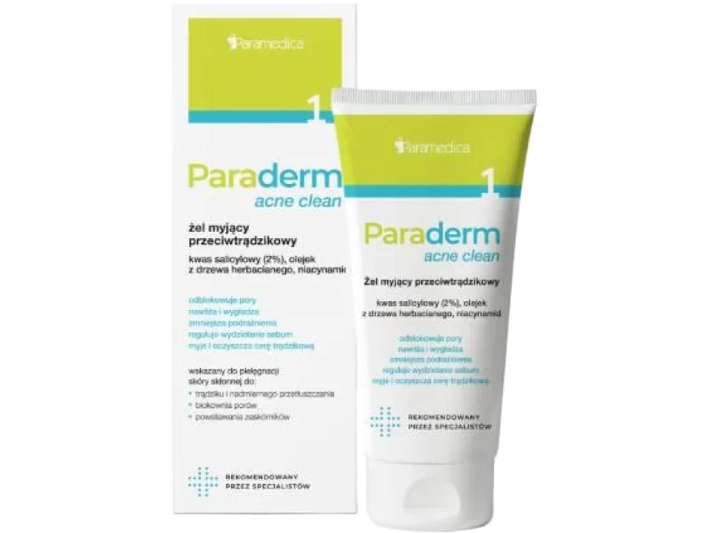 Paraderm Acne Clean żel, 150 g