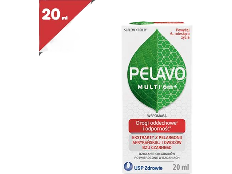 PELAVO Multi 6m+, krople, 20 ml