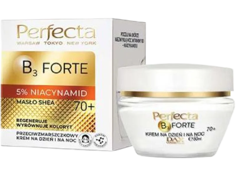 Perfecta B3 Forte przeciwzmarszczkowy na dzień i na noc 70+, krem, 50 ml