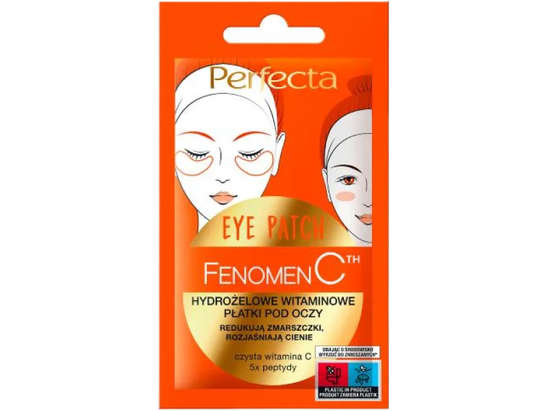 PERFECTA Fenomen C Eye Patch Hydrożelowe witaminowe płatki pod oczy, plaster, 1 szt.