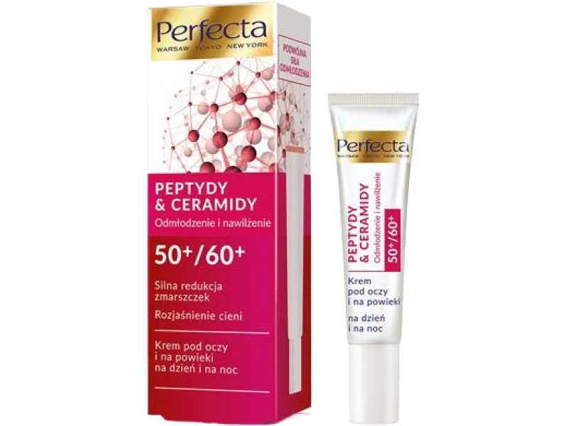 Perfecta peptydy & ceramidy krem pod oczy i na powieki, 15 ml