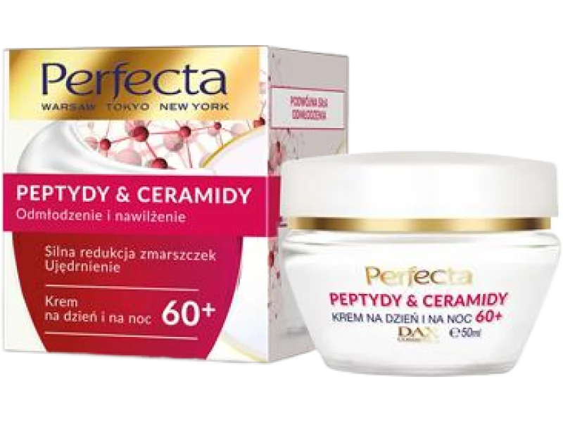 Perfecta peptydy & ceramidy na dzień i na noc 60+, krem, 50 ml