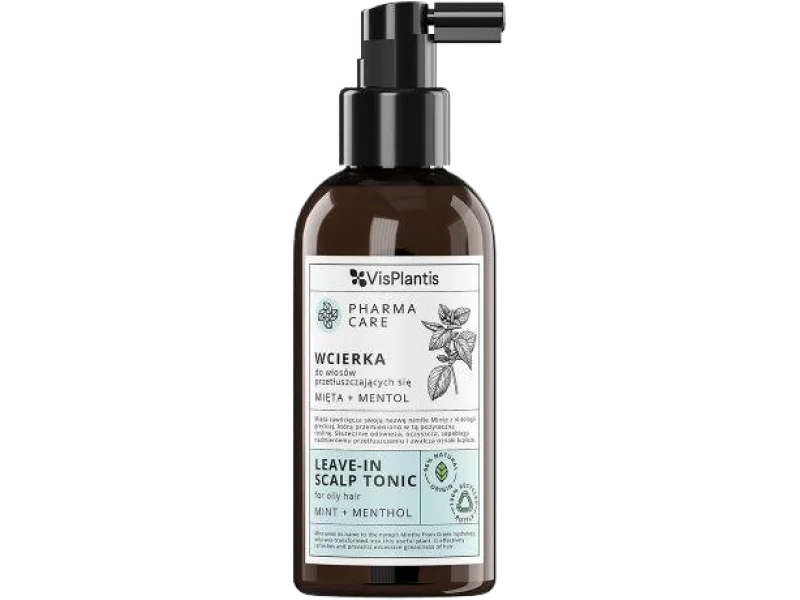 PHARMA CARE Wcierka do włosów przetłuszczających się mięta szałwia mentol, 150 ml