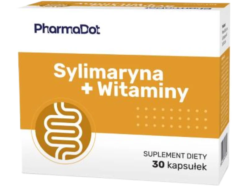 Pharma Dot Sylimaryna + Witaminy, kapsułki, 30 kaps.
