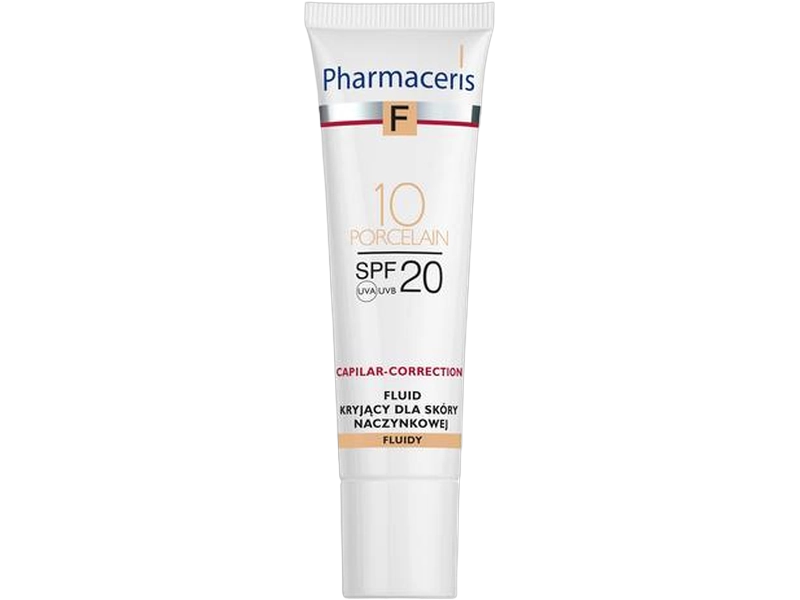 Pharmaceris F fluid kryjący do skóry naczynkowej 1, 30 ml