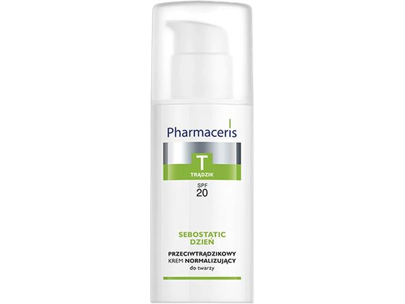 Pharmaceris T Sebostatic dzień krem przeciwtrądzikowy SPF 20, 50 ml